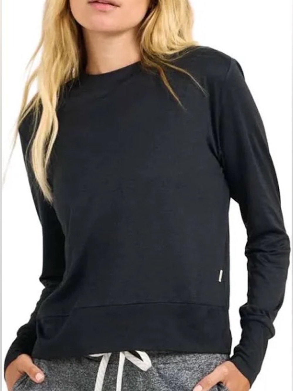 Viori Daydream Crew in Black Size Medium